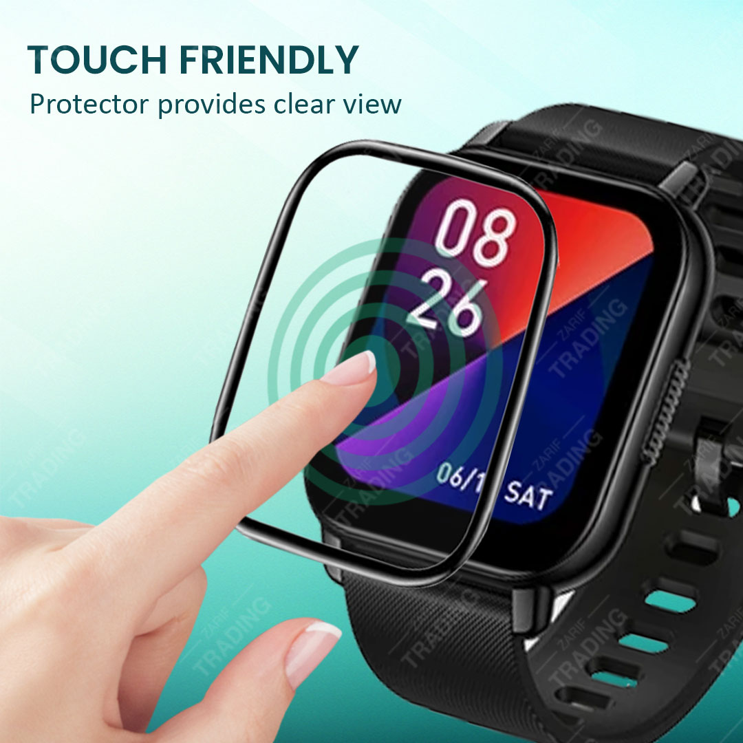 Picture of ZEBLAZE BTALK Smart Watch Full Coverage Plastic Screen Protector (3 Psc Bundle)