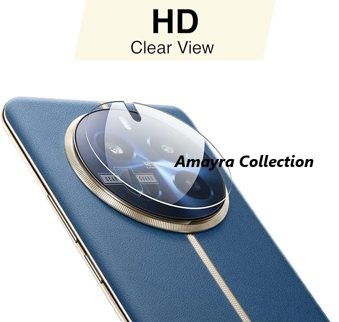 Picture of Realme 12 Pro+ 5G / Realme 12 Pro Plus 5G Back Camera Lens Screen Protector Rear Camera Lens Screen Protector,Upgraded HD,Clear Scratch Resistant(Nano Poly)