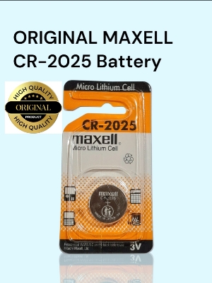 Picture of CR2025 3V Lithium Battery 3V Button Battery Calculator motherboard remote control Battery 1 Piece Silver