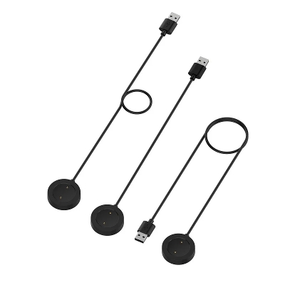 Picture of Xiaomi Watch S1 Active Magnetic Charging Cable High Quality USB Charger Cable USB Charging Cable Dock Bracelet Charger for Xiaomi Watch S1 Active Smart Watch (Black)