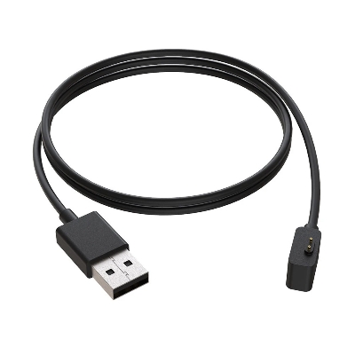 Picture of Xiaomi Smart Band 9 Magnetic Charging Cable High Quality USB Charger Cable USB Charging Cable Dock Bracelet Charger for Xiaomi Smart Band 9 Smart Watch (Black)