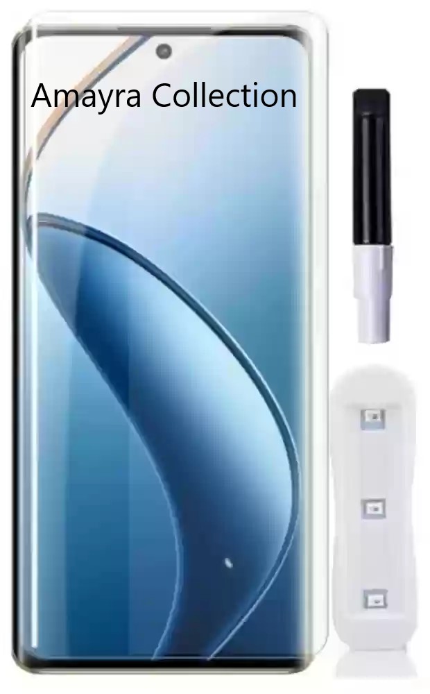 Picture of 2in1 Protector Combo Pack for Realme 12 Pro+ 5G / Realme 12 Pro Plus 5G (A+ GRADE) UV Glass Screen Protector+9h Camera Glass Protector