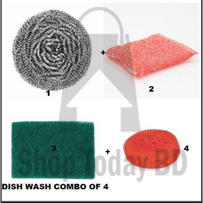 Picture of DISH WASH COMBO OF 4 -Multicolor
