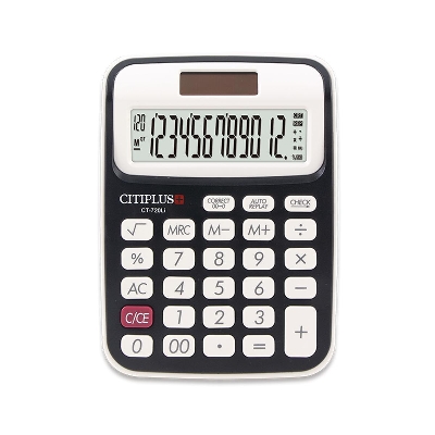 Picture of CT-720Li 12-Digits Small Size Calculator For Students 