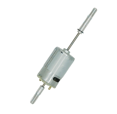 Picture of RS555 DC 12V  D-Shaft Fan Motor For DC Mini Charger Fan Silver