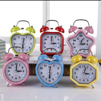 Picture of Bell Table Alarm Clock Apple Shape - Wall Clock 