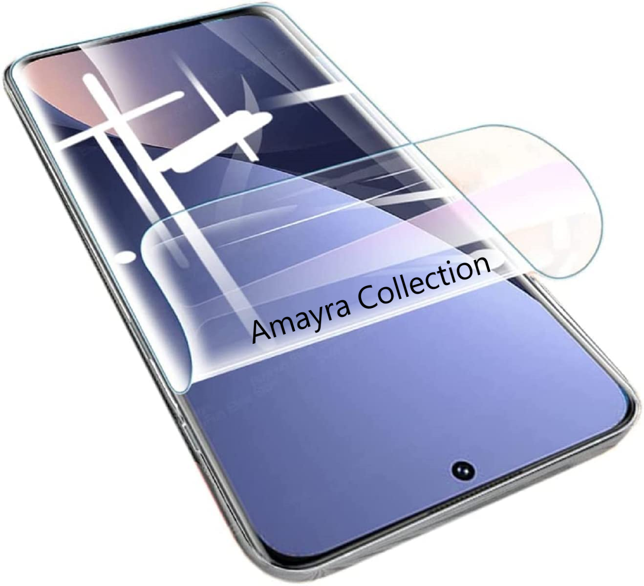 Picture of Realme P1 Pro 5G TPU Protective Film Hydrogel Front Poly Protector Screen Protector Anti-Shatter / High Definition (Front Poly)
