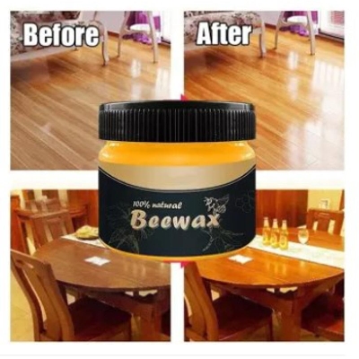 Picture of Mintiml Beewax Wood Polish Polisher Polishing Compound Wax Floor Seasoning Furtniture Wrap Care Magic Repair Traditional All-Purpose Wood
