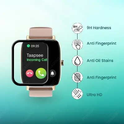 Picture of NOISE COLORFIT ICON 2 Smart watch Screen Protector Ultimate Protection for Your Watch (1 Pc)