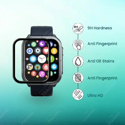 Picture of MIBRO C3 Screen Protector Full Coverage Anti-Scratch Anti Fingerprint Automatic Scratch Repair Easy Install (1 Pc)