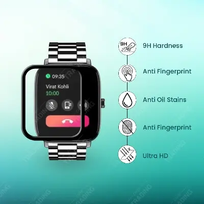 Picture of NOISE COLORFIT QUAD Smart watch Screen Protector Ultimate Protection for Your Watch (1 Pc)