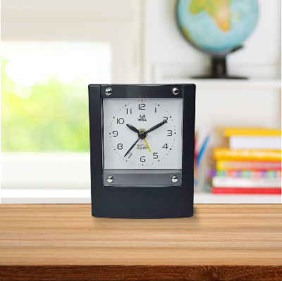 Picture of Pearl Travelling Alarm Clock Bi Squre system Travelling Table Alarm Clock 