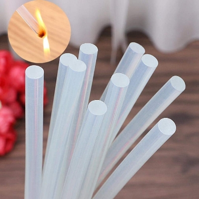 Picture of Hot Melt Glue Gun Stick 10 PCS for 20w Glue Gun / Small Gun - 10 Piece White