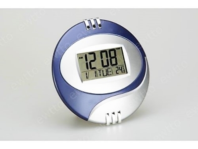 Picture of Multifunction Medium Size Digital Wall And Table Clock,Calendar Temperature Alarm Stylish Modern 