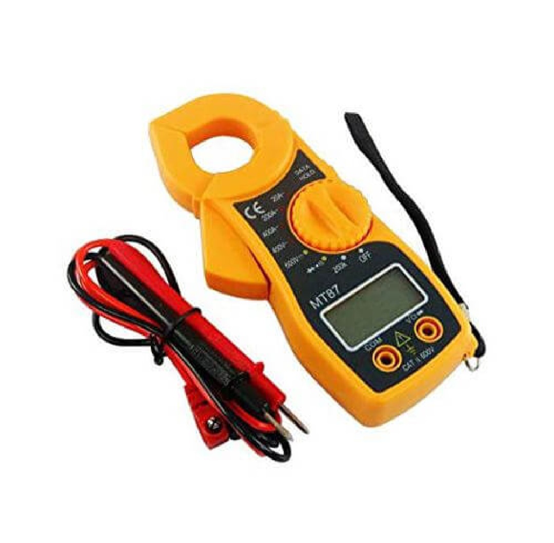 Picture of Digital Clamp Mini MT87 Electric Testing Digital Multimeter Orange