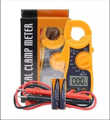 Picture of Digital Clamp Mini MT87 Electric Testing Digital Multimeter Orange