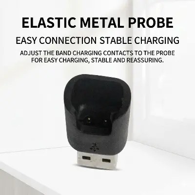 Picture of Huawei Band 4E 3E & Honor Band 4 Running 5 Basketball Edition USB Charging Cable Charger Dock (Black)