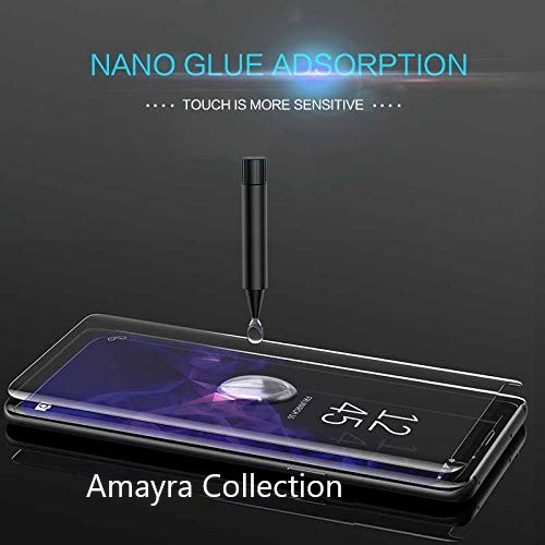 Picture of Samsung Galaxy S8+ / Samsung Galaxy S8 Plus(A+ GRADE) Premium UV Tempered Glass Screen Protector Curved with Liquid Glue and UV Light -Transparent Clear