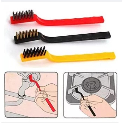 Picture of Mini Wire Brush Set, Cleaning Tool 3 PCS -Multicolor