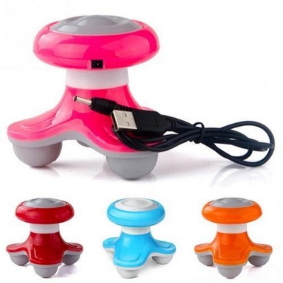 Picture of Xinyan electric vibrating body massager Battery and Current Use Multicolor