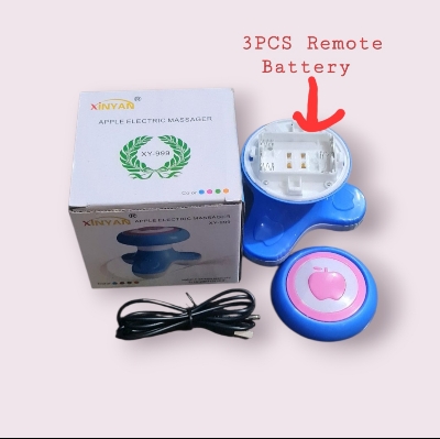 Picture of Xinyan electric vibrating body massager Battery and Current Use Multicolor
