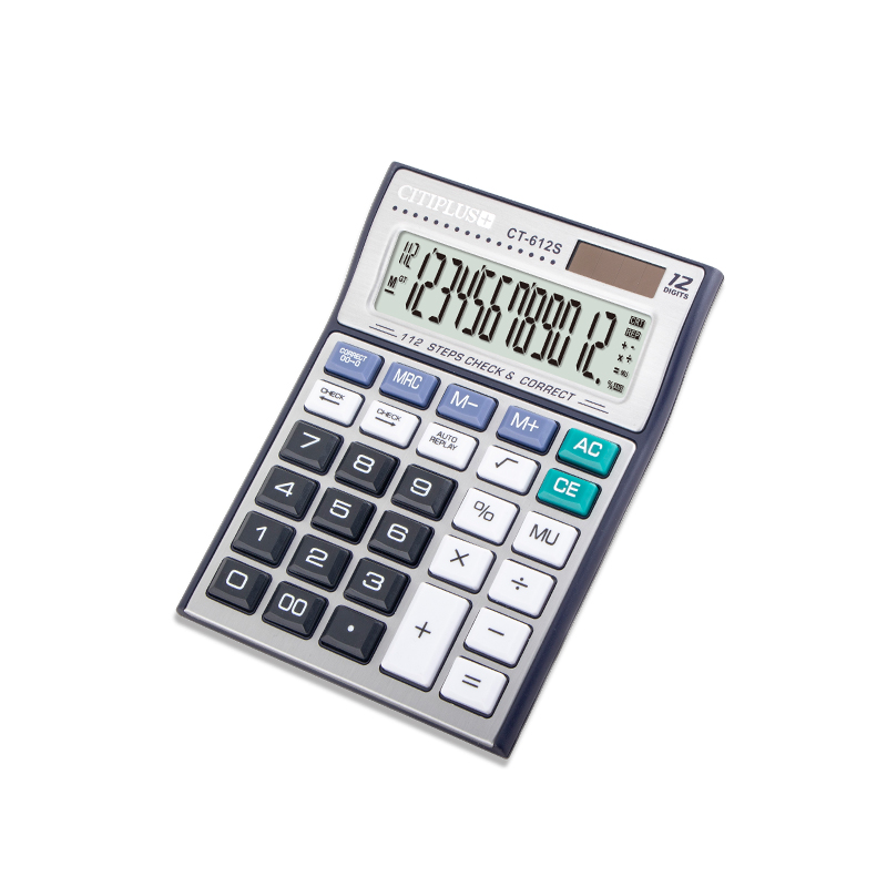 Picture of 12-Digits Official and Desktop Size Calculator Silver