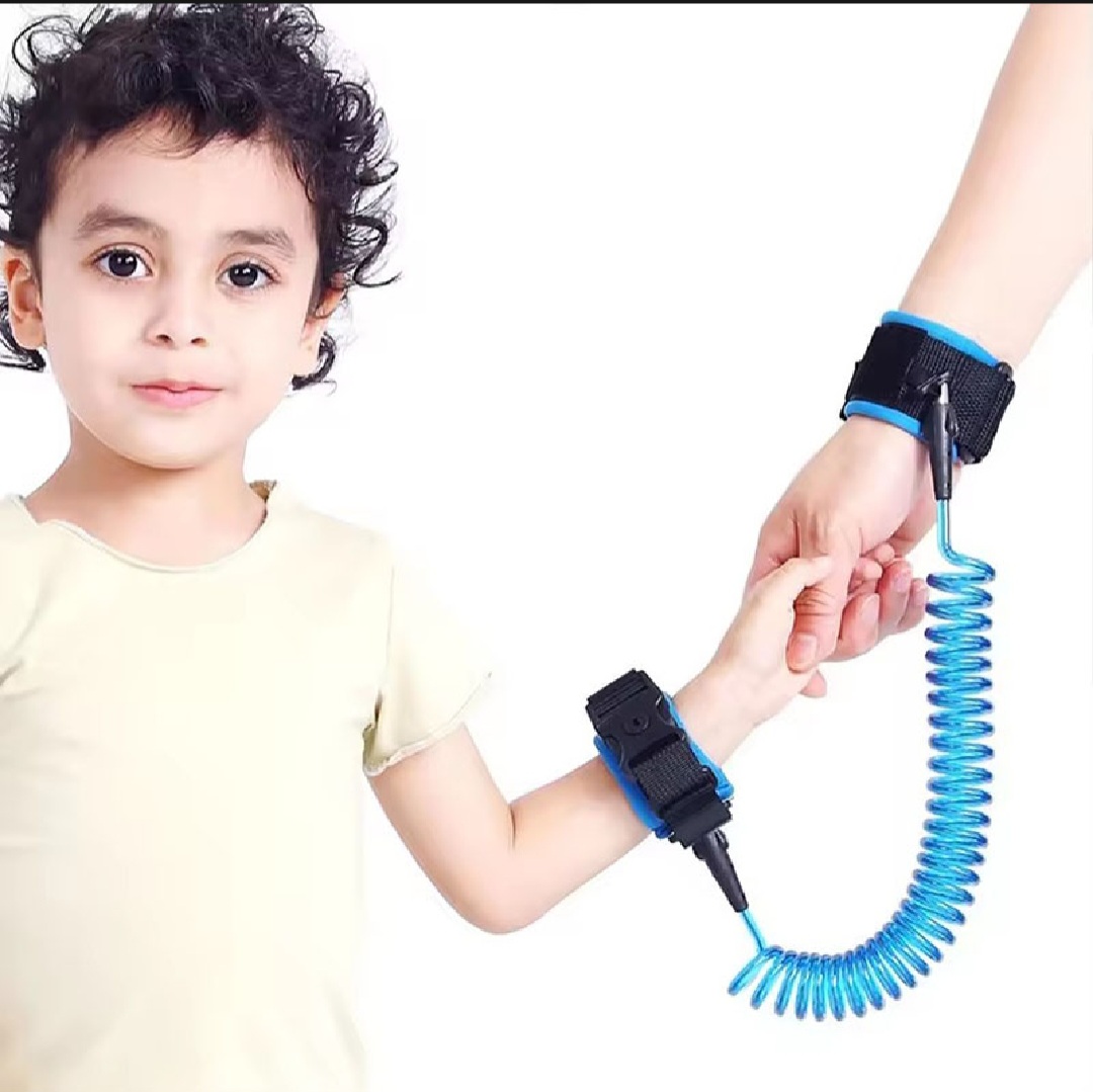 Picture of 1 PCS Baby Kids Safety Anti Lost Wrist Link Rope Walking Hand Belt 5 Fits Multicolor