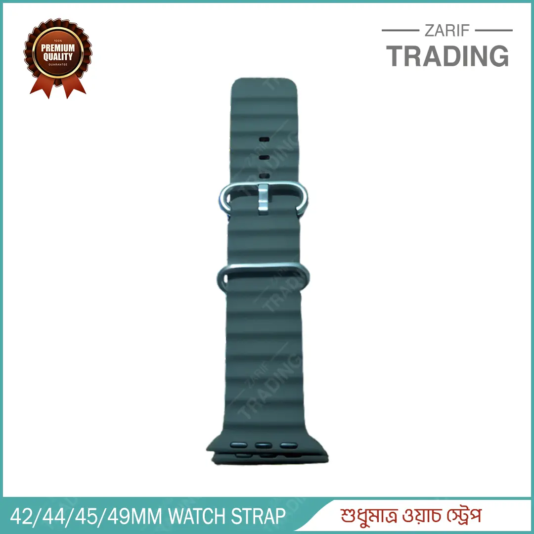 Picture of Apple Watch Straps 42mm 44mm 45mm 49mm Free Size with Affordable Price (Dark Slate Gray,Freesize)