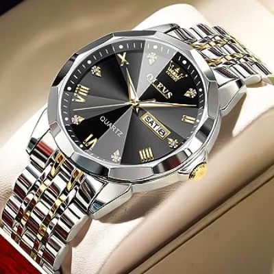 Picture of Olevs 9931 New luxury Fashion stainless steel Men Watch 