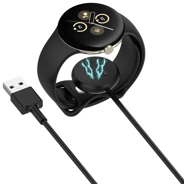 Picture of Google Pixel 2 Smartwatch Charging Cable Fast Charge (Black)