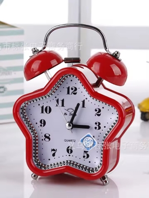 Picture of STAR SHAPE Table Bell Alarm Clock 