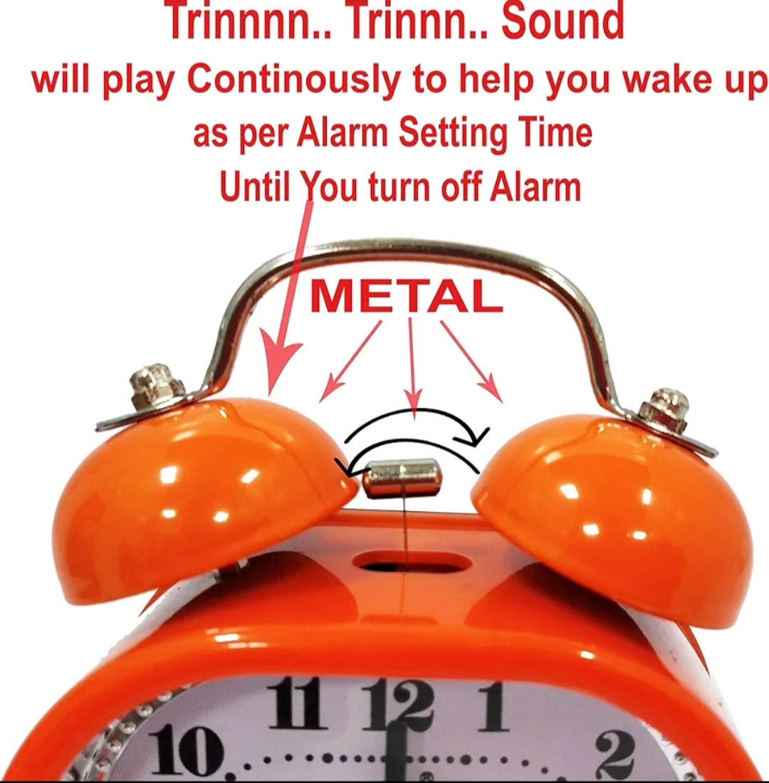 Picture of STAR SHAPE Table Bell Alarm Clock 
