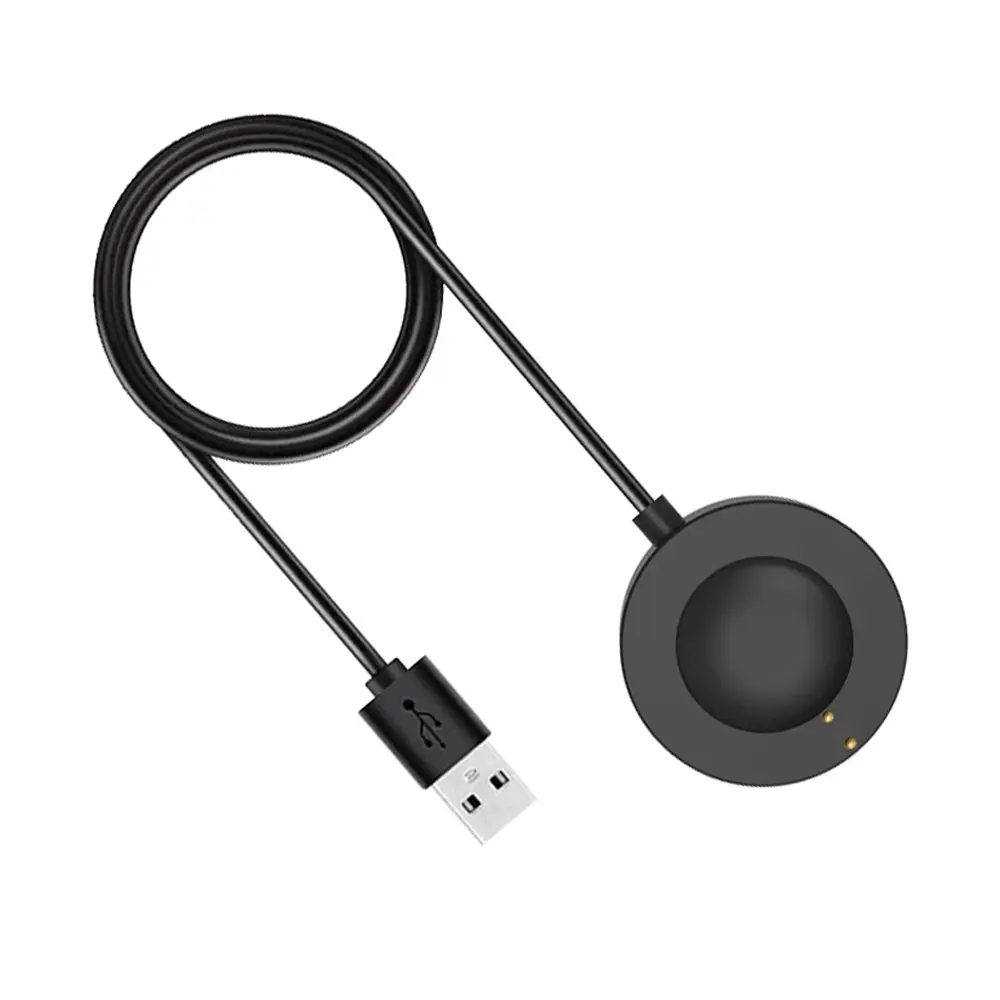 Picture of Fossil Sport FTW6024Charging Cable Magnetic USB Charger for Fast Secure and Reliable Power Charger Fossil Sport FTW6024Charging Cable (Black)