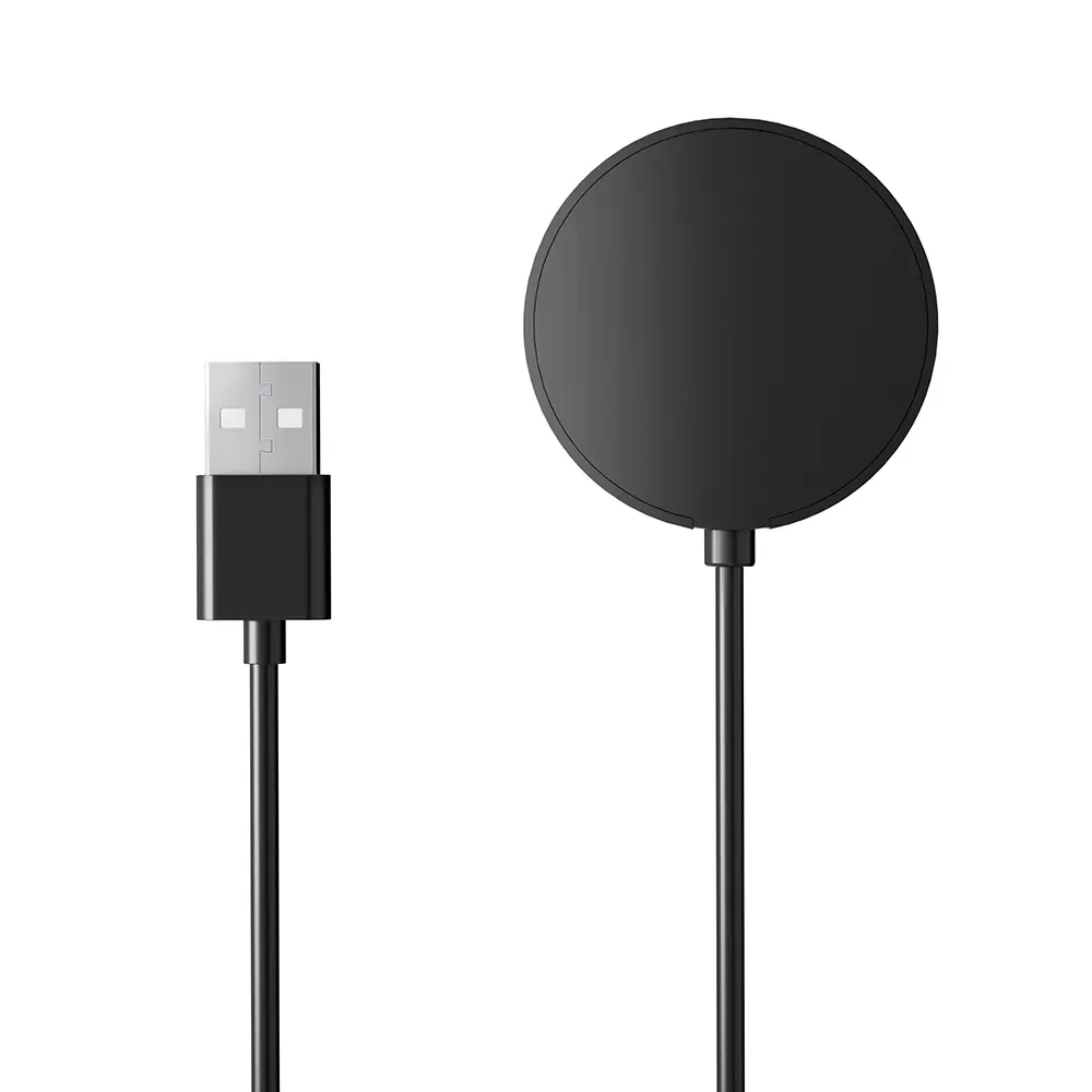 Picture of Realme Watch S Pro RMA186 Cable Magnetic USB Charger for Fast Secure and Reliable Power Realme Watch S Pro RMA186 Charging Cable (Black)