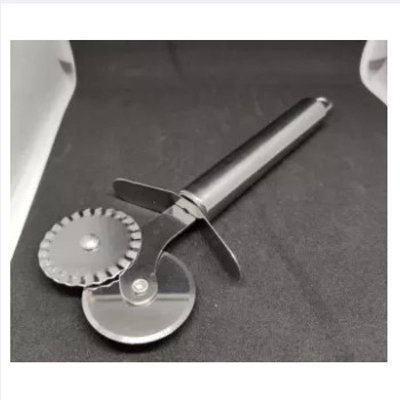 Picture of Stainless Steel Pizza Cutter 2 in 1 -Silver