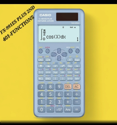 Picture of FX-991ES Plus 2nd Blue And Pink Scientific Calculator For Students 