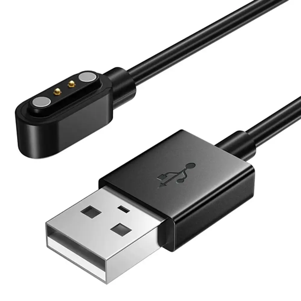 Picture of Haylou IRON NI Magnetic USB Charger for Fast Secure and Reliable Power Haylou IRON NI  Charging Cable (Black)