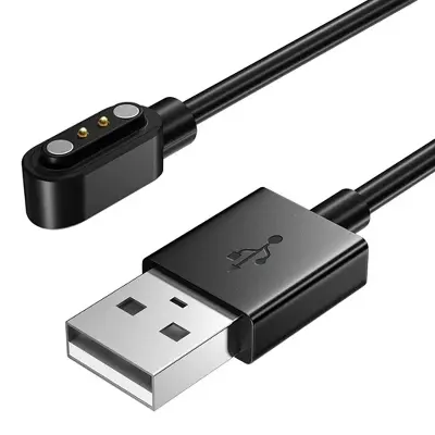 Picture of Haylou IRON NI Magnetic USB Charger for Fast Secure and Reliable Power Haylou IRON NI  Charging Cable (Black)