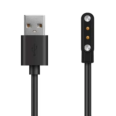 Picture of Haylou Solar 5 Magnetic USB Charger for Fast Secure and Reliable Power Haylou Solar 5 Charging Cable (Black)