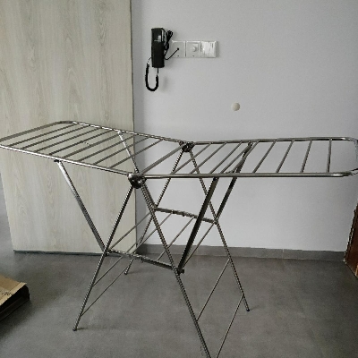 Picture of Heavy SS Home Intuition Foldable Clothes Drying Rack Dryer -Silver