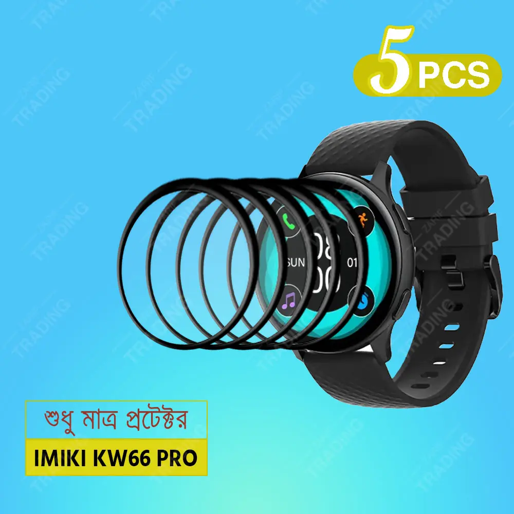 Picture of Imiki KW66 pro Smart Watch Full Coverage Plastic Screen Protector (1 Pcs)