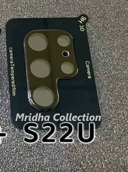 Picture of Samsung Galaxy S22 Ultra 5G Back 9H Full Camera Lens Protector Rear 9H 3D Camera Lens Protector,Upgraded HD,Clear Scratch Resistant [With Photo Friendly Flash Cut]