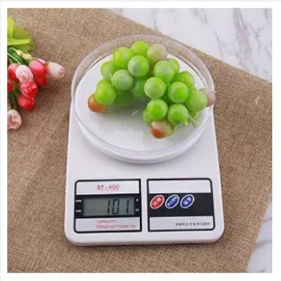 Picture of Digital Electronic Kitchen Scale -10kg -White