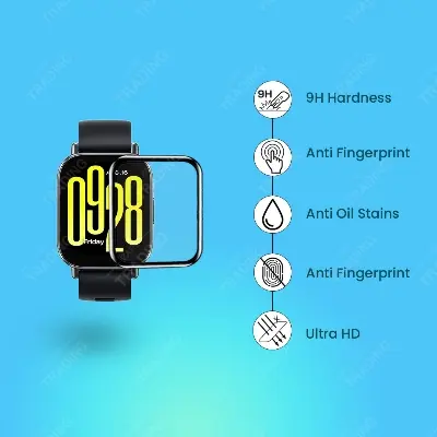Picture of Redmi Watch 5 Smart Watch Full Coverage Plastic Screen Protector (3 Pcs)