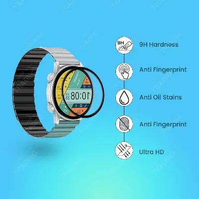Picture of Kieslect Kr Pro LTD Smart Watch Full Coverage Plastic Screen Protector (5 Pcs)