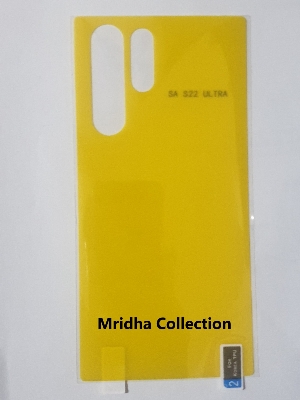 Picture of Samsung Galaxy S22 Ultra 5G TPU Protective Film Hydrogel Back Poly Protector Screen Protector Anti-Shatter / High Definition (Back Poly)