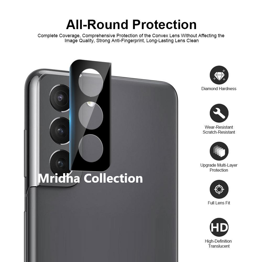 Picture of 2in1 Protector Combo Pack for Samsung Galaxy S22+ 5G / S22 Plus 5G (5d Full Screen Protector Glass + 3D Camera Lens Protector)