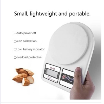 Picture of Kitchen Digital Weight Scale Lcd Display -White
