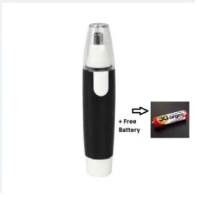 Picture of Nose Ear Hair Trimmer Stainless Steel Blade , Shaving And Unwanted Hair Removal Electric Trimmer - Trimmer - Trimmer For Men -Black