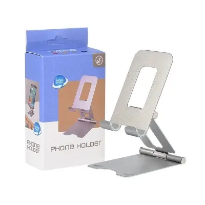Picture of Double Folding Adjustable Mobile Phone Stand Durable Design Holder for Mobile Phone (Multicolor)